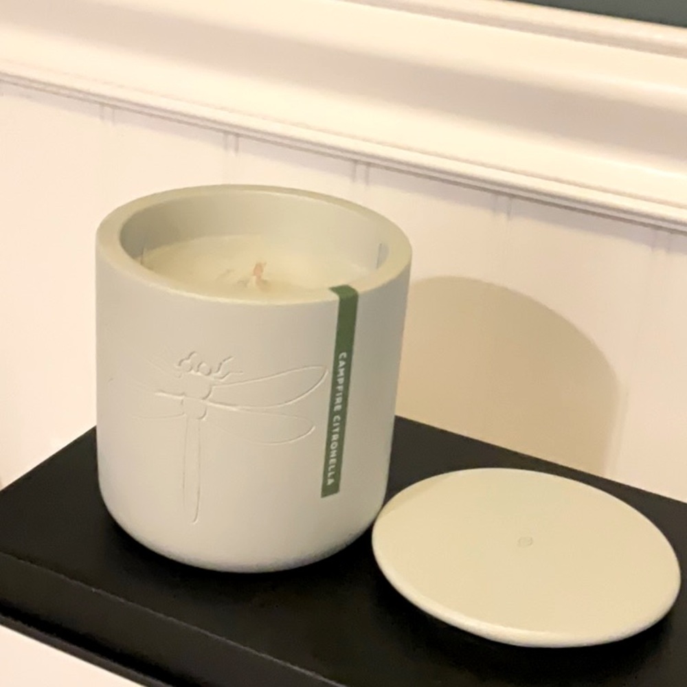 SKEEM DESIGN Campfire Citronella Single-Wick Candle 9.5oz 50Hr Burn Time